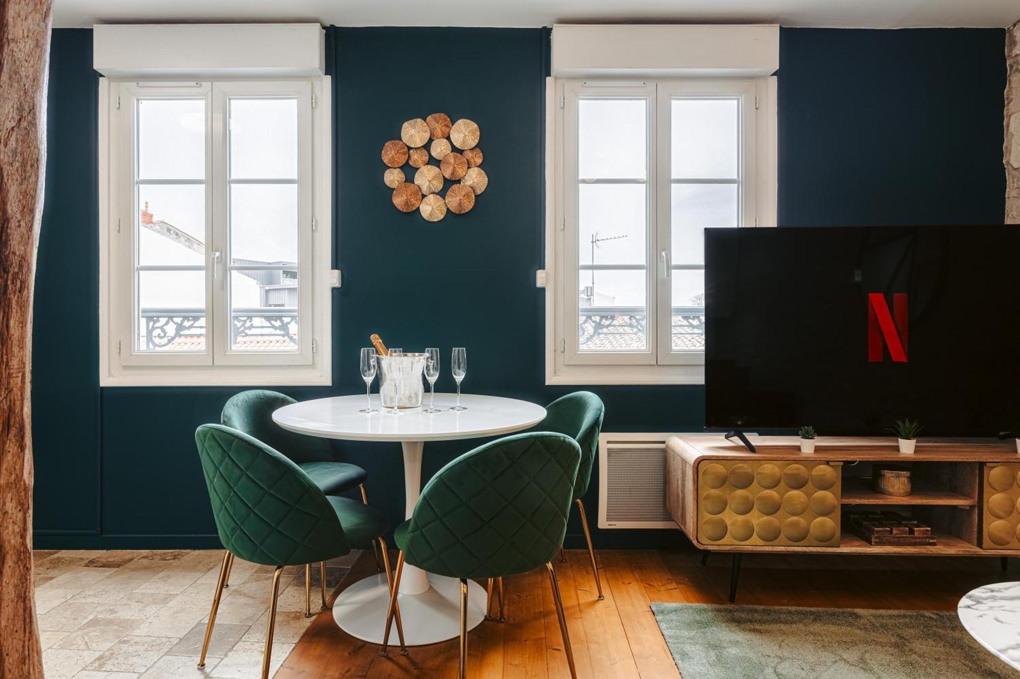 Gatsby - Elegant, Central, Fibre, Tv 4K, Netflix, Literie Confortable La Rochelle  Exteriör bild